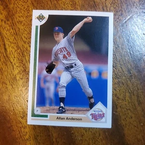 1990 Upper Deck Allan Anderson Minnesota Twins #503 - Picture 1 of 2