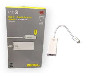 MacBook oder jeder USB-C auf Gigabit Ethernet Adapter zum direkten Anschluss an das Internet - Bild 1 von 4