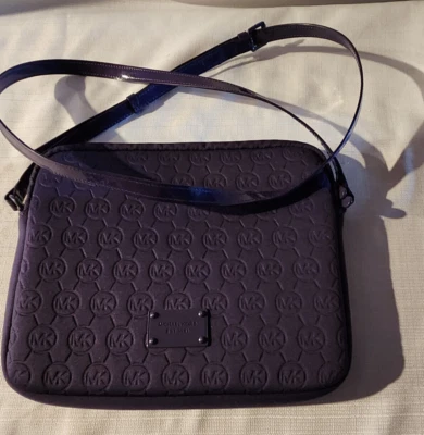 MICHAEL KORS TABLE SOFT CASE 8"x 10 1/2" PURPLE est. 1981 - Image 1 of 4