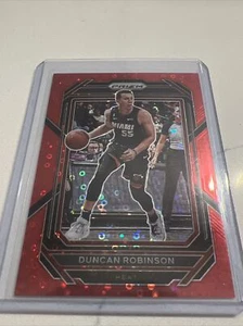 2022-23 Prizm Red /100 Duncan Robinson Miami Heat - Picture 1 of 4