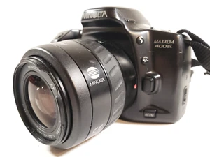 Minolta Maxxum 400si 35mm Film SLR Camera with AF Zoom 35-70mm f/3.5 Lens Works - Picture 1 of 24