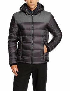 CMP F.lli Campagnolo Anthracite Feel Warm Flat Padded Quilted Hood Jacket XXL - Picture 1 of 4