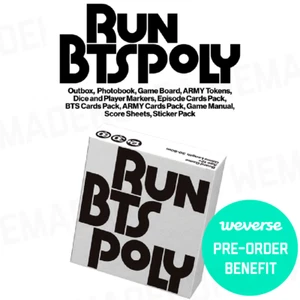 Paquete RUN BTS POLY RESALTADO y Weverse POB Productos Oficiales K-POP - Imagen 1 de 12