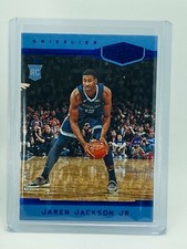 2018-19 Panini Chronicles Plates & Patches Jaren Jackson Jr. RC Blue #66/99