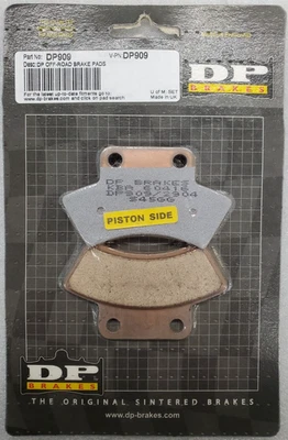 DP909 DP FRENOS ESTÁNDAR PASTILLAS DE FRENO METAL SINTERIZADO POLARIS, SEGWAY, CF-MOTO, HISUN Foto 1 de 4