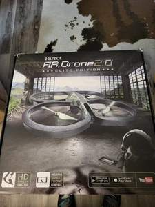 Parrot AR Drone 2.0 - Elite Edition Quadcopter Indoor Outdoor Drone, Jungle Used - Picture 1 of 24