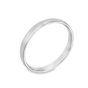 950 Platinum Wedding Band - Size M½ - 3mm - Picture 1 of 4