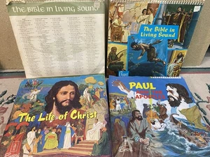 Bible In Living Sound COMPLETE 76 LP Life Of Christ Paul Apostles VG+ SENTINEL - Foto 1 di 1