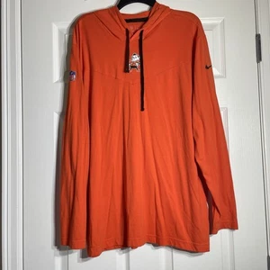 Nike On Field NFL Cleveland Browns Long Sleeve Hoodie Shirt XL - Bild 1 von 9