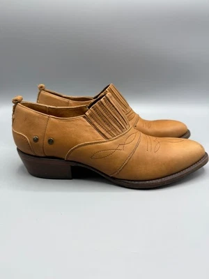 Matisse Western Cowgirl 皮革踝靴女式 9 码 — 第 1/4 张图片