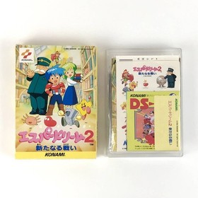 [] Famicom Esper Dream 2 New Battle Comes with box theory, flyer, and postcard