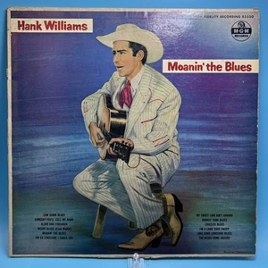 HANK WILLIAMS - Moanin' The Blues MGM Records Lion Label RARE Hard to Find LP - Picture 1 of 10