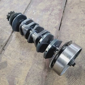 2001 00-02 KAWASAKI NINJA ZX6R ZX600J ENGINE MOTOR CRANKSHAFT CRANK SHAFT Sc - Picture 1 of 8