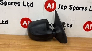 Außenspiegel Fahrerseite schwarz Kunststoff manuell für Dacia Sandero MK1 OS 2013-2020 - Bild 1 von 7