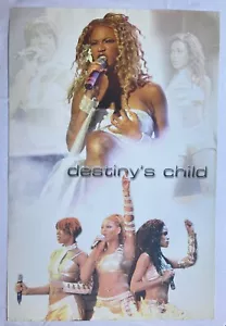 BEYONCE, DESTINY’S CHILD, RARE 1990'S POSTER - Picture 1 of 5