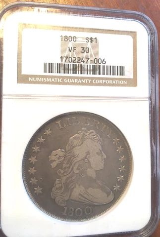 1800 $1 VF30 NGC - MUST L@@K Cover