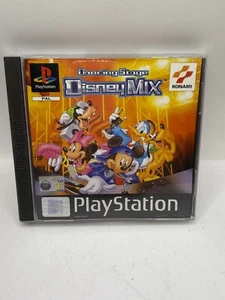 Dancing Stage Disney Mix PLAYSTATION 1 Sony PS1 Aus Pal RARE With Manual - Picture 1 of 4