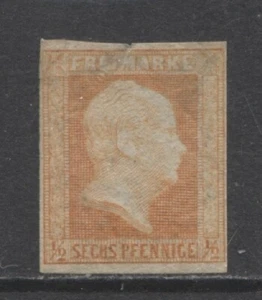 Germany States 1850 PRUSSIA ½ Silbergroschen issue unused, $ 50.00 - Picture 1 of 1