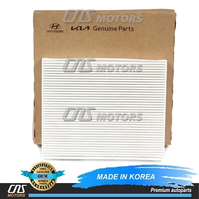 ⭐GENUINE⭐ Cabin Air Filter for 2017-2022 Hyundai Ioniq Kia Niro 97133F2100 - Imagem 1 de 4