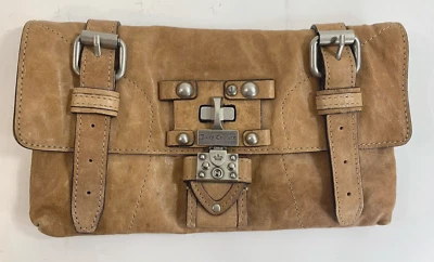 Bolso de Mano Juicy Couture Cuero Genuino Marrón Tostado RN52002/CA16396 Foto 1 de 4