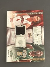 2009-10 Upper Deck Dual Game Materials #DG-CK GAME USED JERSEY Kevin Garnett HOF