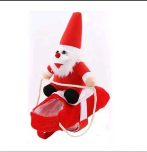 Pet Cat Santa Costume Dog Christmas Dress Warm Outfit Clothes Winter Xmas - Picture 1 of 7
