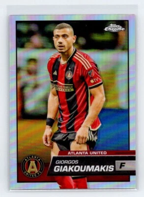 Giorgos Giakoumakis 2023 Topps Chrome MLS #28 Refractor - Image 1 of 2