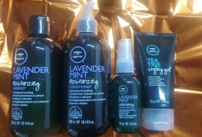 Paul Mitchell Tea Tree Lavender Mint Sh. & Cond. 10 oz-Free LEAVEN & GEL  TRAVEL - Image 1 of 2