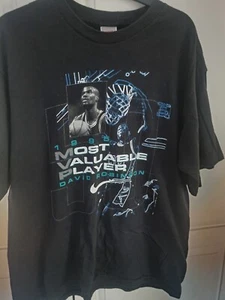 90's Nike Graphic San Antonio Spurs MVP T Shirt M NBA David Robinson Grey Tag - Picture 1 of 6
