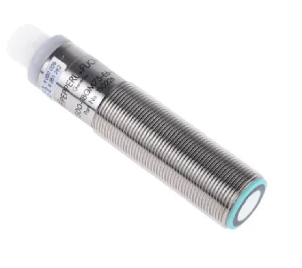 Pepperl + Fuchs UB500-18GM75-E6-V15 Ultrasonic Barrel-Style Proximity Sensor - Image 1 of 3