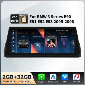 10.25" Android13 Car Stereo GPS Radio Carplay for BMW 3 Series E90 320i 325i CCC - Bild 1 von 19