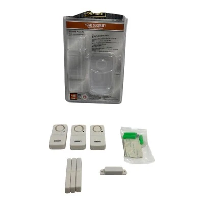 🌊 Defiant Wireless Home Security Door/Window Alarm Kit MISSING REMOTE - R7 - Image 1 of 4