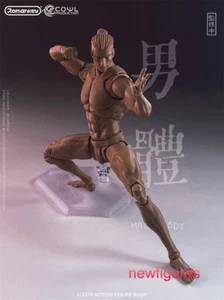 Figura de acción masculina Romankey X COWL 1/12 oscuro flexible hombre articulado 6" cabeza del cuerpo - Imagen 1 de 4