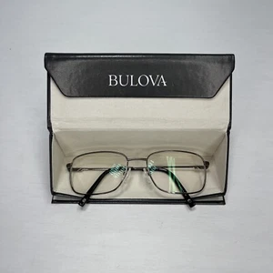 Bulova Brille Brillengestell ROCKPORT glänzend grau eckig Vollrand 55-18-140 - Bild 1 von 13
