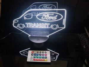 Ford Transit Mk8 Van Camper LED Light Personalised - Picture 1 of 16