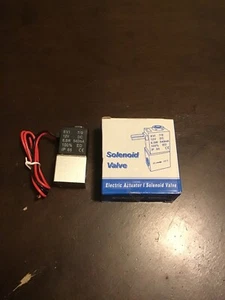 Solenoid Air Valve, 6.5W, 540mA, 12VDC PN 2V025 - Picture 1 of 5