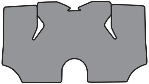 Oldsmobile Cutlass 1973-77 alfombrilla maletero fieltro Foto 1 de 2