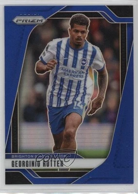 2024-25 Panini Prizm Premier League Blue Prizm /299 Georginio Rutter #181 - Image 1 of 2