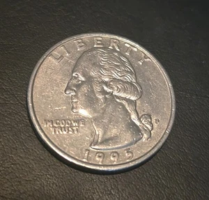 1995-P Washington Quarter • Brilliant• Strong Strike •MS Quality •Collector Coin - Picture 1 of 5