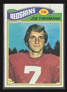 1977 Topps #74 Joe Theismann Washington Redskins EX - Picture 1 of 2