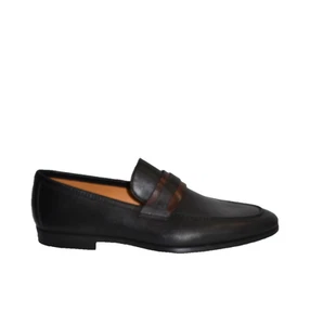 ¡Nuevo! Mocasín Magnanni Daniel Cuero Negro Talla 11.5 M 23822 DD501 - Imagen 1 de 7