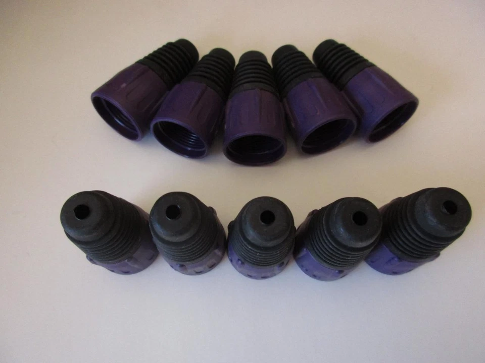 10x Violeta NEUTRIK XLR Accesorios BSX-7 Botas Codificadas por Colores Serie X Conectores Foto 1 de 1