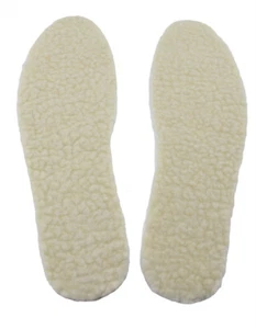 Schuheinlegesohlen Winter Schuheinlage Thermo Einlegesohlen Lammfell Größe 35-45 - Bild 1 von 3