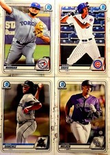 2020 Bowman Chrome Singles BCP1-150 Pick your card - Prospects, 1st Bowman