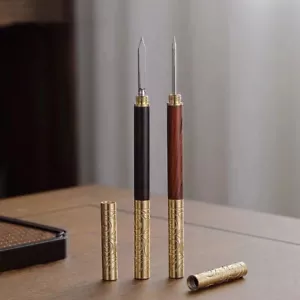 Cuchillo de té profesional escoger aguja puer herramientas de té cono aguja ladrillo de té herramientas - Imagen 1 de 13