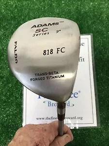 Adams Faldo SC Series 818 FC Driver 9* Regular Graphite Shaft - Picture 1 of 8