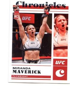 2023 Panini Chronicles UFC Base NO.82 Miranda Maverick - Flyweight