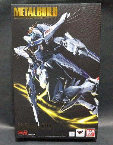 Metal Build Gundam F91 Mobile Suit Action Figure Bandai Tamashii Nations JP Cover