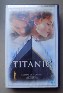 VHS Titanic - DiCaprio - Winslet - Photo 1/2