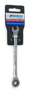 JRSDRIVE Ratcheting Combination Wrench 9mm Metric 12pt 5°Arc swing - Picture 1 of 5